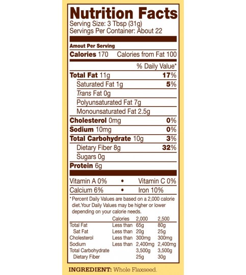 Bob's Red Mill Brown Flaxseed (4x24 Oz)