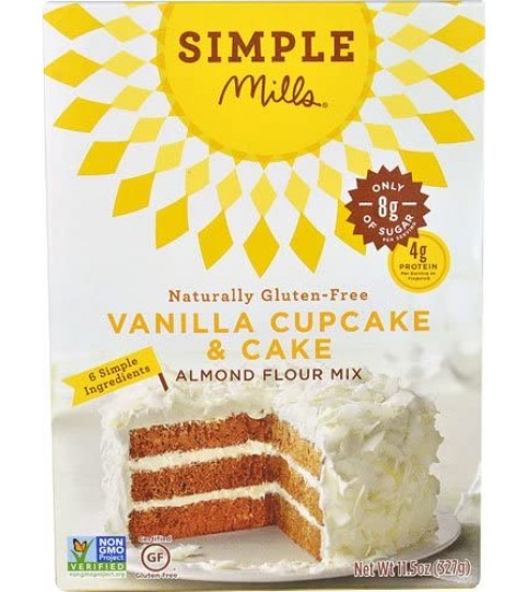 Simple Mills Sim Vanilla Cake Mix (6X11.5 OZ)