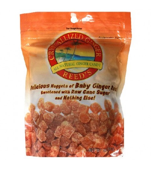 Reed's Crystallized Ginger Pouch (6x16 Oz)