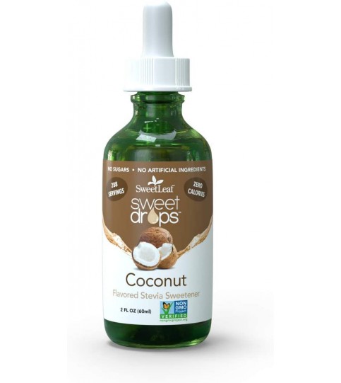 Wisdom Natural Brands Stevia Coconut Liquid (1x2OZ )