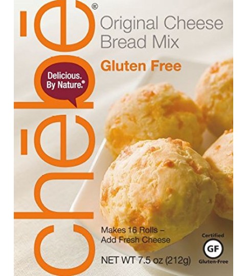 Chebe Bread Original Cheese Bread Mix, Gluten Free (8x7.5Oz)