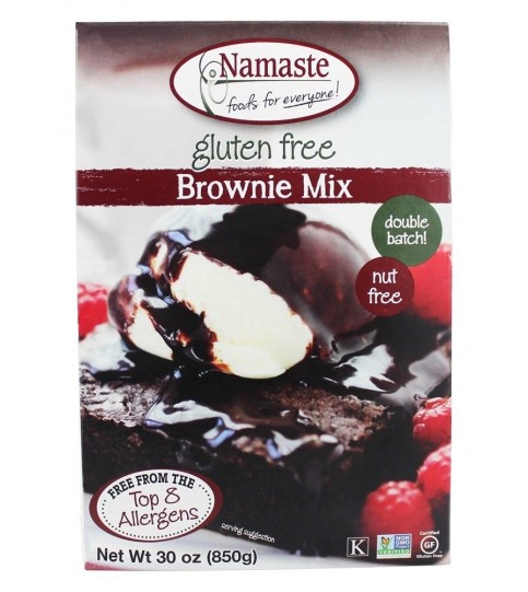 Namaste Brownie Mix (6x30 Oz)