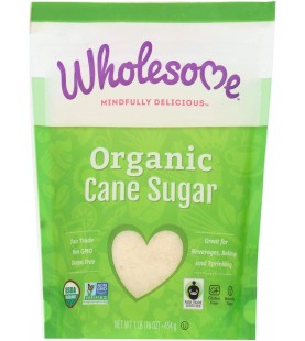 Wholesome Sweeteners Milled Unrefined Sugar (12x1 LB)