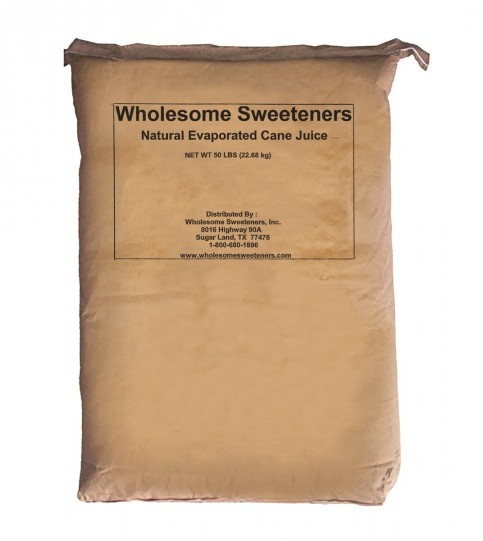 Wholesome Sweeteners Evaporated Cane Sugar Juice (1x50lb)