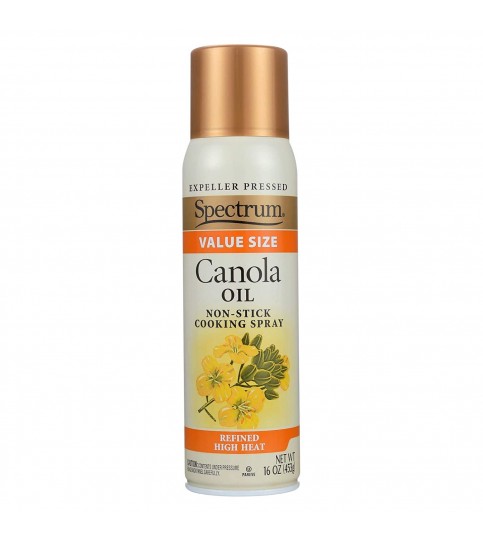 Spectrum Naturals High Heat Canola Skillet Spray (6x6 Oz)