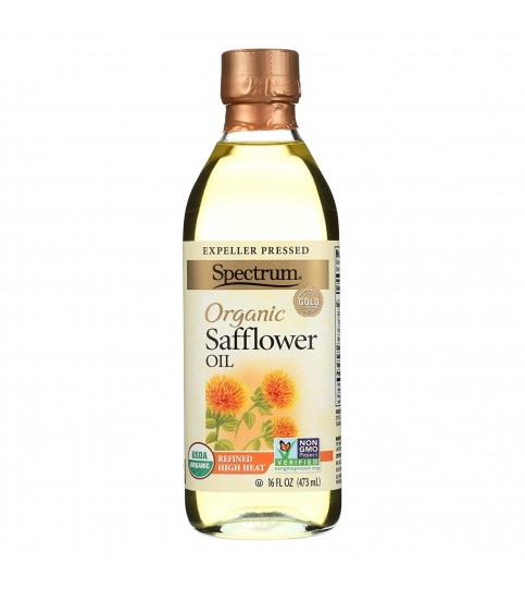 Spectrum Naturals Refined Safflower Oil (12x16 Oz)