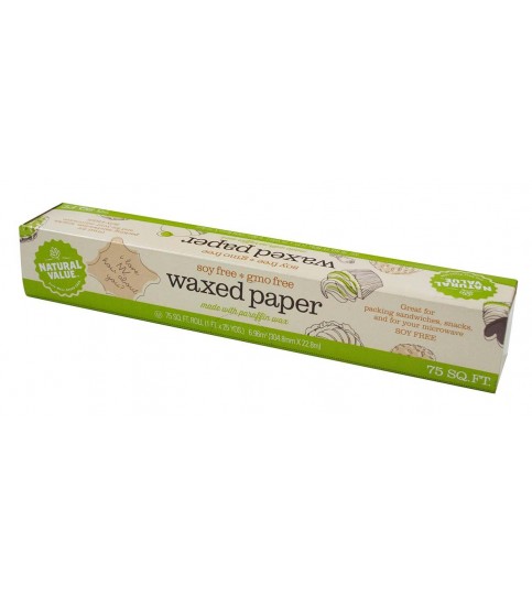 Natural Value Waxed Paper (12x75 FT)