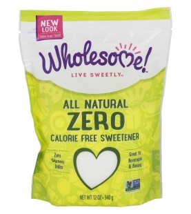 Wholesome Sweeteners Natural Zero Pouch (8x12 Oz)