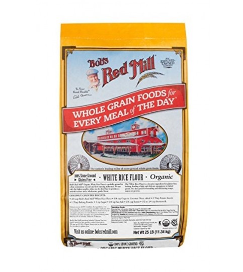 Bob's Red Mill Rice Flr White (1x25LB )