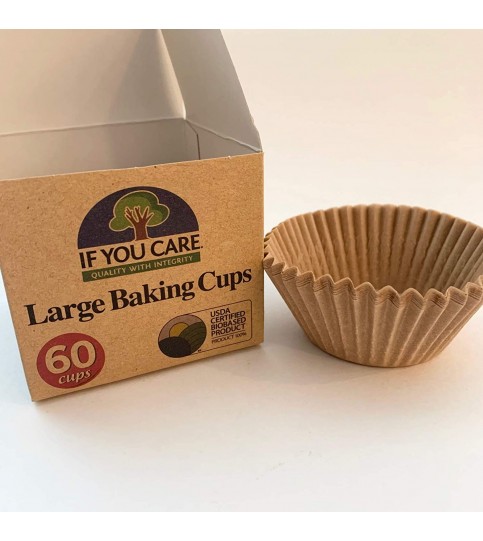 If You Care Brown-2.5" Baking Cups (1x60 CT)