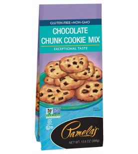 Pamela's Choc Chunk Cookie Mix Gluten Free (6x13.6 Oz)