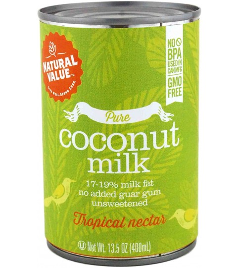 Natural Value Coconut Milk (12x13.5OZ )