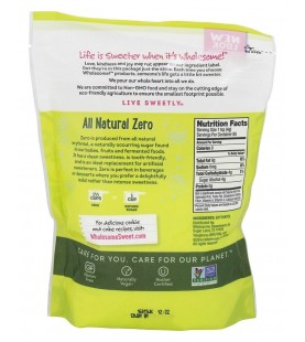 Wholesome Sweeteners Natural Zero Pouch (8x12 Oz)