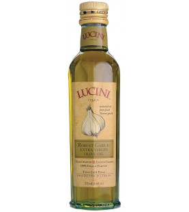 Lucini Italia Extra Virgin Robust Garlic Olive Oil (6x8.5 Oz)