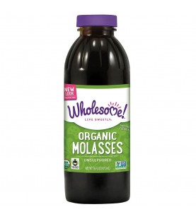 Wholesome Sweeteners Blackstrap Molasses (12x16 Oz)