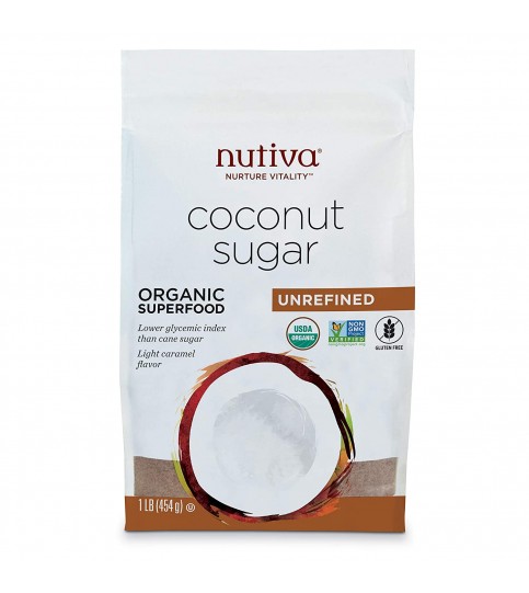 Nutiva Og2 Coconut Sugar Unrefined (6x16Oz)