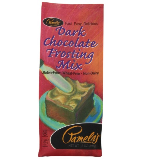 Pamela's Dark Chocolate Frosting Mix Gluten Free (6x12 Oz)