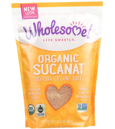 Wholesome Sweeteners Sucanat (12x1 LB)