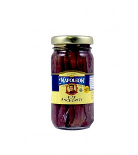 Napoleon Flat Anchovies In Olive Oil Jars (12x3.5Oz)