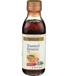 Spectrum Naturals Toasted Unrefined Sesame Oil (6x8 Oz)