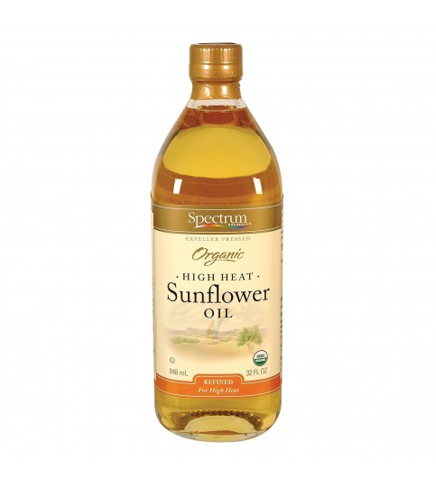 Spectrum Naturals Refined Sunflower Oil (12x32 Oz)