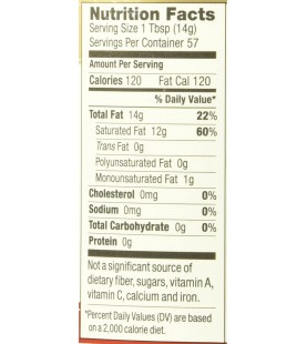 Spectrum Naturals Unref Coconut Oil (6x29OZ ) 