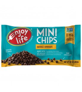 Enjoy Life Foods Semi-Sweet Chocolate Chips Gluten Free (12x10 Oz)