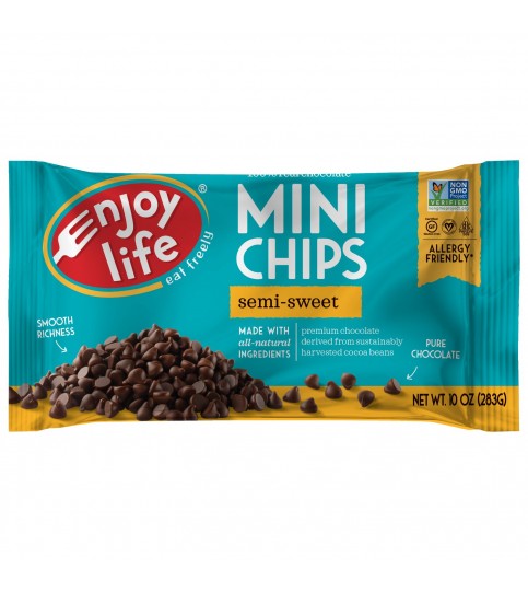 Enjoy Life Foods Semi-Sweet Chocolate Chips Gluten Free (12x10 Oz)