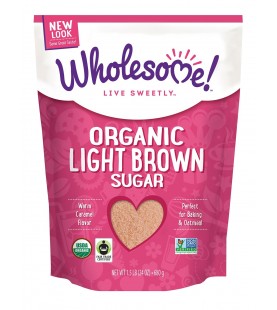 Wholesome Sweeteners Light Brown Sugar (6x24 Oz)