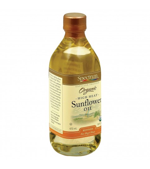 Spectrum Naturals Refined Sunflower Oil (12x16 Oz)