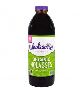 Wholesome Sweeteners Blackstrap Molasses Molasses (12x32 Oz)