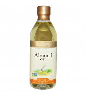 Spectrum Naturals Sweet Refined Almond Oil (12x16 Oz)