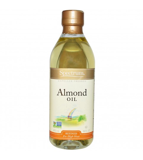 Spectrum Naturals Sweet Refined Almond Oil (12x16 Oz)