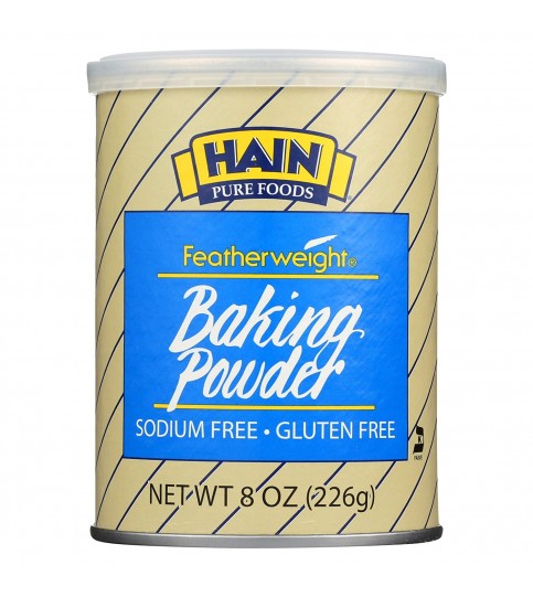 Hain Pure Foods Baking Powder Low Salt (12x8 Oz)