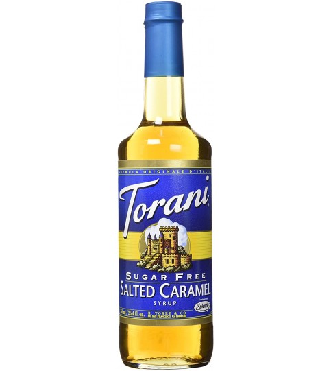 Torani Coffee Syrup,Salted Caramel SF (12x25.4 OZ)