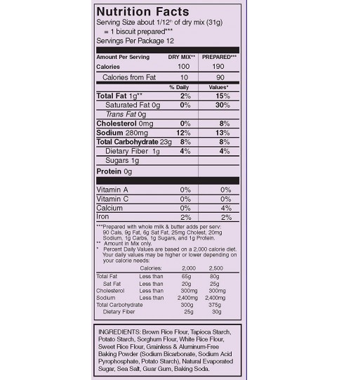 Pamela's Products Biscuit/Scone Mix (6x13OZ )