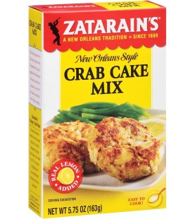 Zatarain's Seafood Cake Mixes, Crab Cake Mix (12x5.75Oz)