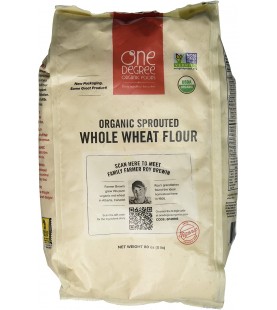 One Degree Organic Sprtd WholewheatFlour (4x80Oz)