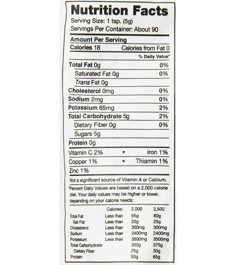 Nutiva Og2 Coconut Sugar Unrefined (6x16Oz)