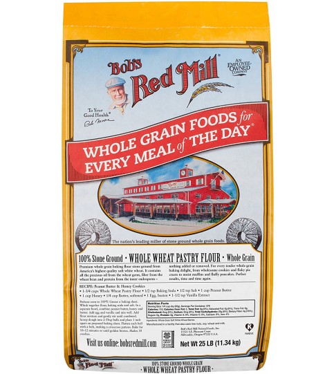 Bob's Red Mill Ww Pastry Flour (1x25LB ) 