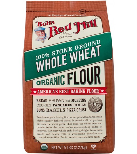 Bob's Red Mill Whole Wheat Flour (4x5lb)