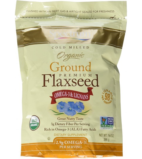 Spectrum Essentials Ground Essential Flax Seed (1x14 Oz)