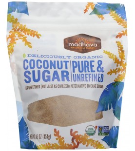 Madhava Blonde Coconut Sugar (6x16 Oz)