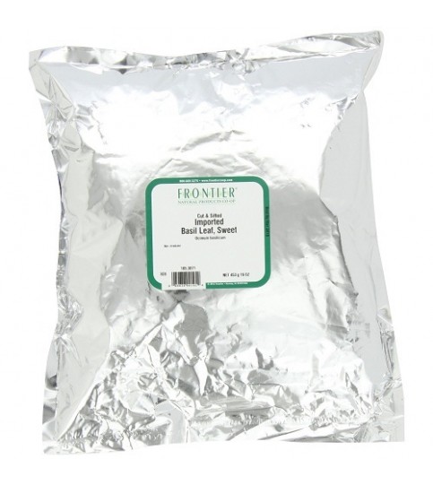 Frontier Herb Sweet C/S Basil Leaf (1x1lb)