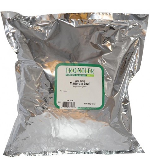 Frontier Herb Imported Marjoram Leaf C/S (1x1lb)