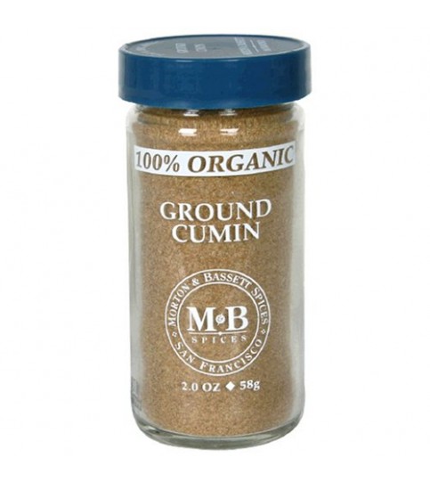 Morton & Bassett Organic Ground Cumin (3x2Oz)