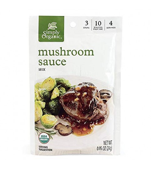 Simply Organic Mushroom Sauce (12x0.85OZ )