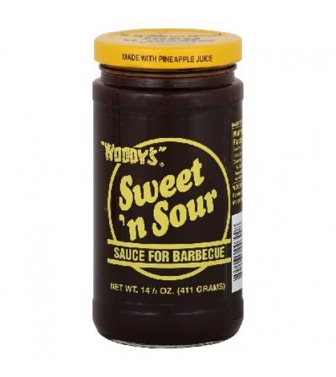 Woodys Sweet N Smoky Sauce (6x14.5OZ )