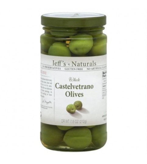 Jeff's Naturals Castelvetrano Olive (6x7.5OZ )