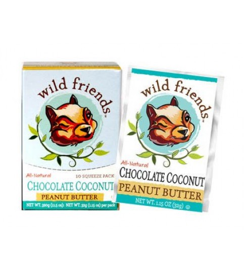 Wild Friends Chocolate Coconut PButter (10x1.15OZ )